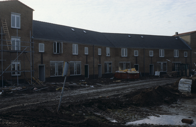  De bouw van woningen in de wijk de Poorten.