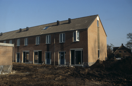  De bouw van woningen in de wijk de Poorten.