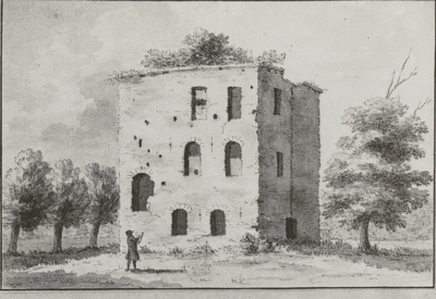  De ruïne van het oude kasteel Heemstede.