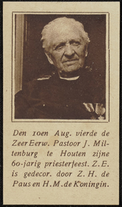  Uit Utrecht in Woord en Beeld: Pastoor J. Miltenburg 60 jaar priester