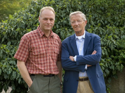  Gemeentegids 2007: de ITH-fractie: Aad Verkade (l) en Gerard Zandbergen (r)