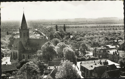  Panorama Oude Dorp en omgeving, genomen vanaf de toren nederlands-hervormde kerk.