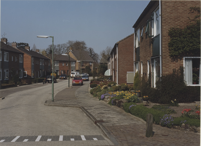  De weg gezien vanaf de Burgemeester Wallerweg.