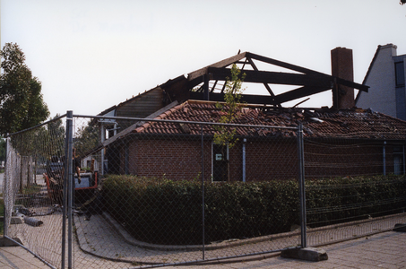  Sociaal Cultureel Centrum De Meerkoetweide 39 na de brand.