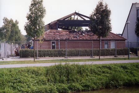  Sociaal Cultureel Centrum De Meerkoetweide 39 na de brand.