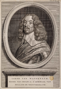  Portret van Jacob van Wassenaer (1610-1665) in 1662 eigenaar van huis Schonauwen te Houten