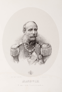  Portret van Willem Frederik Hendrik van Oranje Nassau (1820-1879)