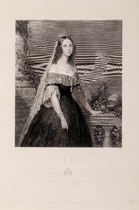  Portret van Sophia van Wurtenberg (1818-1877), echtgenote van koning Willem III (1817-1890)