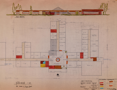  Ontwerp voor de bouw van een nieuw gemeentehuis van de gemeente Houten