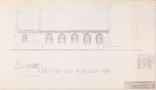  Opname metselwerk noordgevel NH Kerk aan de Lobbendijk te Houten (no. 20)