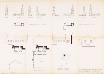  Plan tot uitbreiding van de vergaderruimte van de NH-kerk aan de Lobbendijk te Houten