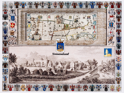  Gecompileerde wapen- en afbeeldingenkaart van Veenendaal