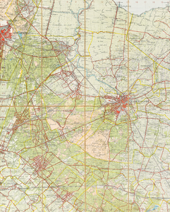  Topografische kaart 1:50.000. Blad 32W (Amersfoort). Amersfoort en omstreken