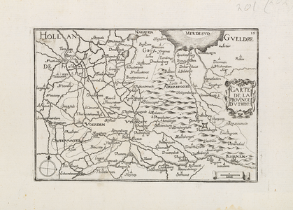 Carte de la Province d'Utrect [Utrecht]