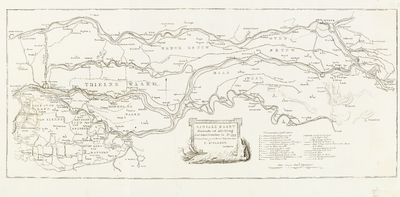  Liniale kaart dienende tot inlichting der doorbraaken in anno 1799