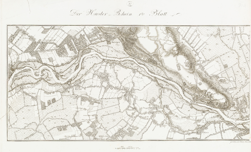  [Karte von] Der Nieder-Rhein. 1tes Blatt 37