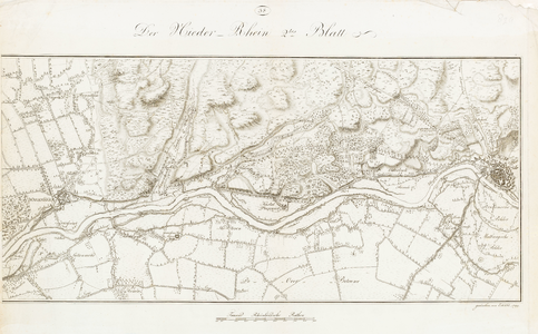  [Karte von] Der Nieder-Rhein. 2tes Blatt 38