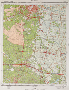  Topografische kaart 1:25.000. Blad 32D (Woudenberg)