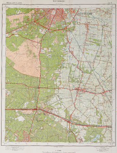  Topografische kaart 1:25.000. Blad 32D (Woudenberg)