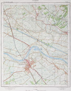  Topografische kaart 1:25.000. Blad 39A (Culemborg)