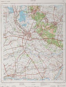  Topografische kaart 1:100.000. Blad 17 (Utrecht)
