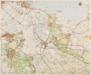  Toeristenkaart Utrecht voor wielrijders, wandelaars, kampeerders en voor ruiters