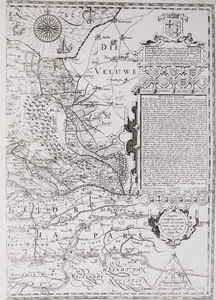  Florentissimi Trajectini Pricipatus Typus etc. [rechterblad van de kaart van de provincie Utrecht, facsimile-uitgave ...