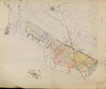 Ruilverkaveling Kromme Rijngebied. Fotogrammatische kaart (blad 3 van 5) met eigenaarsinformatie