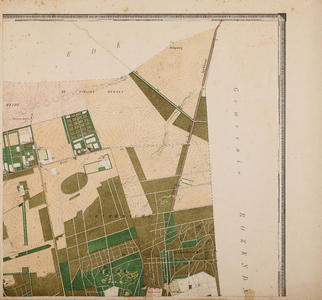  Topografische kaart der gemeente Arnhem [rechterbovenblad]