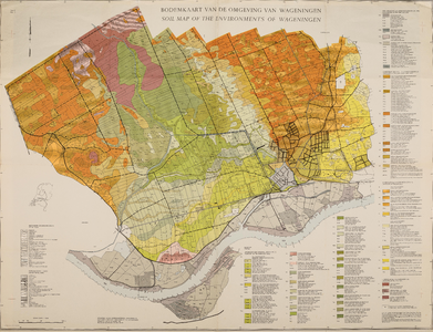  Bodemkaart van de omgeving van Wageningen / Soil map of the environments of Wageningen
