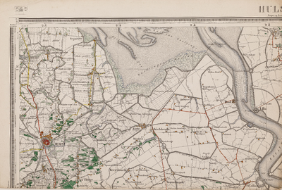  Topografische kaart 1:50.000. Blad 55 (Hulst (Bergen op Zoom)) [linkerbovenblad]