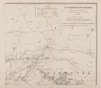  De Overijsselsche Wateren, met de ontwerpen tot verbeterden afvoer. Blad 2