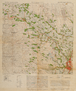  Topografische kaart Nederlandsch Oost-Indië 1:50.000. Java. Resn. Pasoeroean en Kidiri. Blad LXV C. (Alg. No. XLII-54C.)