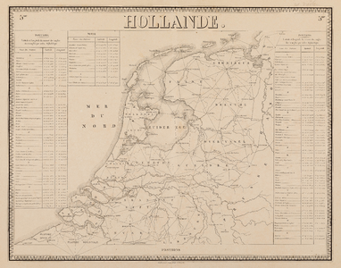  Nouvelle Carte de la Hollande, d'après Krayenhoff et les meilleures cartes connues. 24 feuilles. 5me [verzamelkaart ...