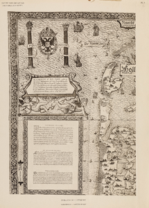  De Kaarten van de Nederlandsche Provinciën in de zestiende eeuw door Jacob van Deventer. PL. 5 (Holland met Utrecht) ...