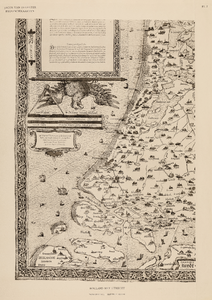  De Kaarten van de Nederlandsche Provinciën in de zestiende eeuw door Jacob van Deventer. PL. 7 (Holland met Utrecht) ...