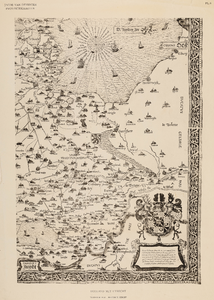 De Kaarten van de Nederlandsche Provinciën in de zestiende eeuw door Jacob van Deventer. PL. 8 (Holland met Utrecht) ...