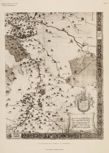  De Kaarten van de Nederlandsche Provinciën in de zestiende eeuw door Jacob van Deventer. PL. 12 (Gelderland met ...