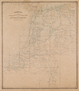  Topographische en Militaire Kaart van het Koningrijk der Nederlanden 1:50.000 [bladwijzer 62 bladen]