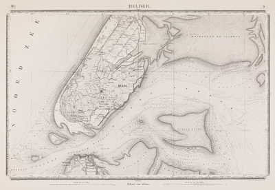  Topographische en Militaire Kaart van het Koningrijk der Nederlanden 1:50.000. Blad 9 ([Den] Helder)