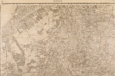  Topographische en Militaire Kaart van het Koningrijk der Nederlanden 1:50.000. Blad 27 (Hattem) [latere uitgave]