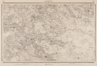  Topographische en Militaire Kaart van het Koningrijk der Nederlanden 1:50.000. Blad 34 (Groenlo)