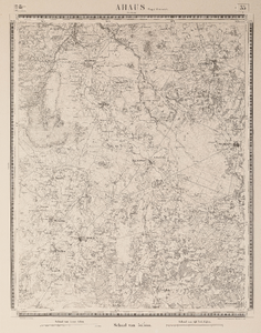  Topographische en Militaire Kaart van het Koningrijk der Nederlanden 1:50.000. Blad 35 (Ahaus Suppl. Groenlo)