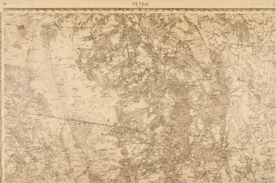  Topographische en Militaire Kaart van het Koningrijk der Nederlanden 1:50.000. Blad 52 (Venlo) [latere uitgave]
