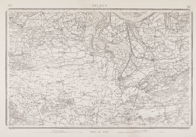  Topographische en Militaire Kaart van het Koningrijk der Nederlanden 1:50.000. Blad 54 (Neuzen)