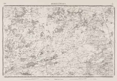  Topographische en Militaire Kaart van het Koningrijk der Nederlanden 1:50.000. Blad 56 (Herenthals)