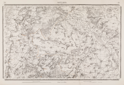  Topographische en Militaire Kaart van het Koningrijk der Nederlanden 1:50.000. Blad 60 (Sittard)