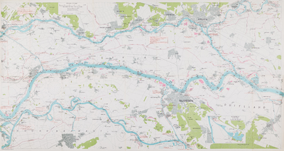  ANWB Waterkaarten 1:50.000. Grote Rivieren. Oostblad
