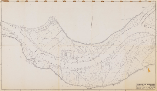  Rivierkaart Ged. Nederrijn. Blad No. 208 [fotogram]