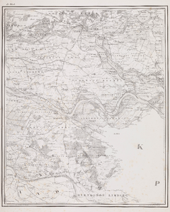  Topographische kaart van de provincie Gelderland. 1:250.000 (blad 13)